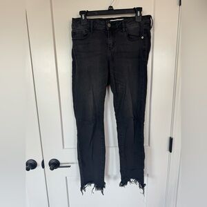Women’s Hidden Black (charcoal) Distressed Jeans